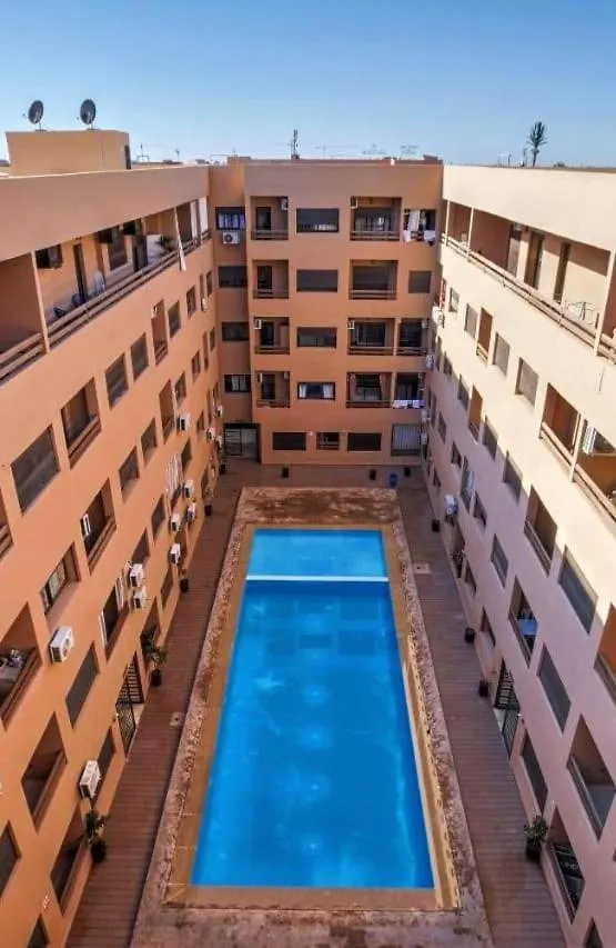 Апартаменты Appartement Moderne Neuf Dans Hivernage-Gueliz Марракеш